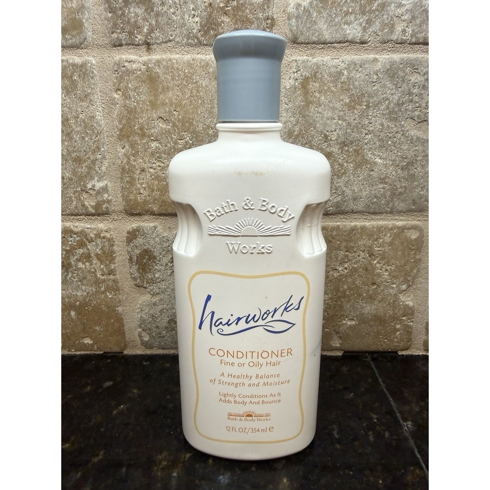 VTG Bath & Body Works Hairworks Fine Oily Conditioner 12 fl oz – Rare Movie Prop